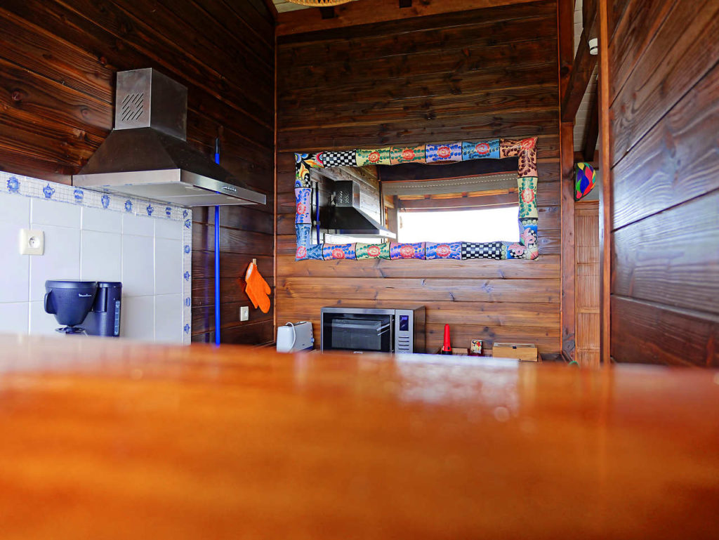 Kitchenette équipée du gîte